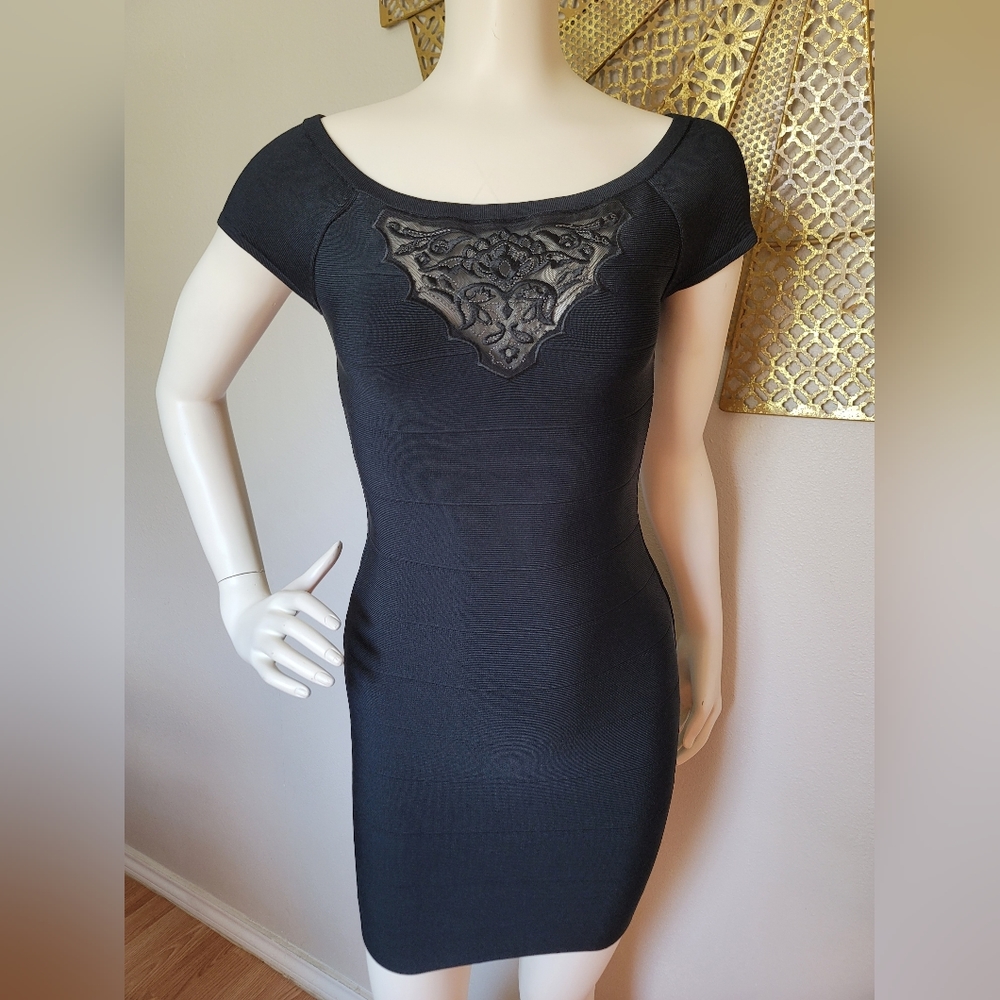 NWT GUESS Bandage Dress Herve Leger Like
